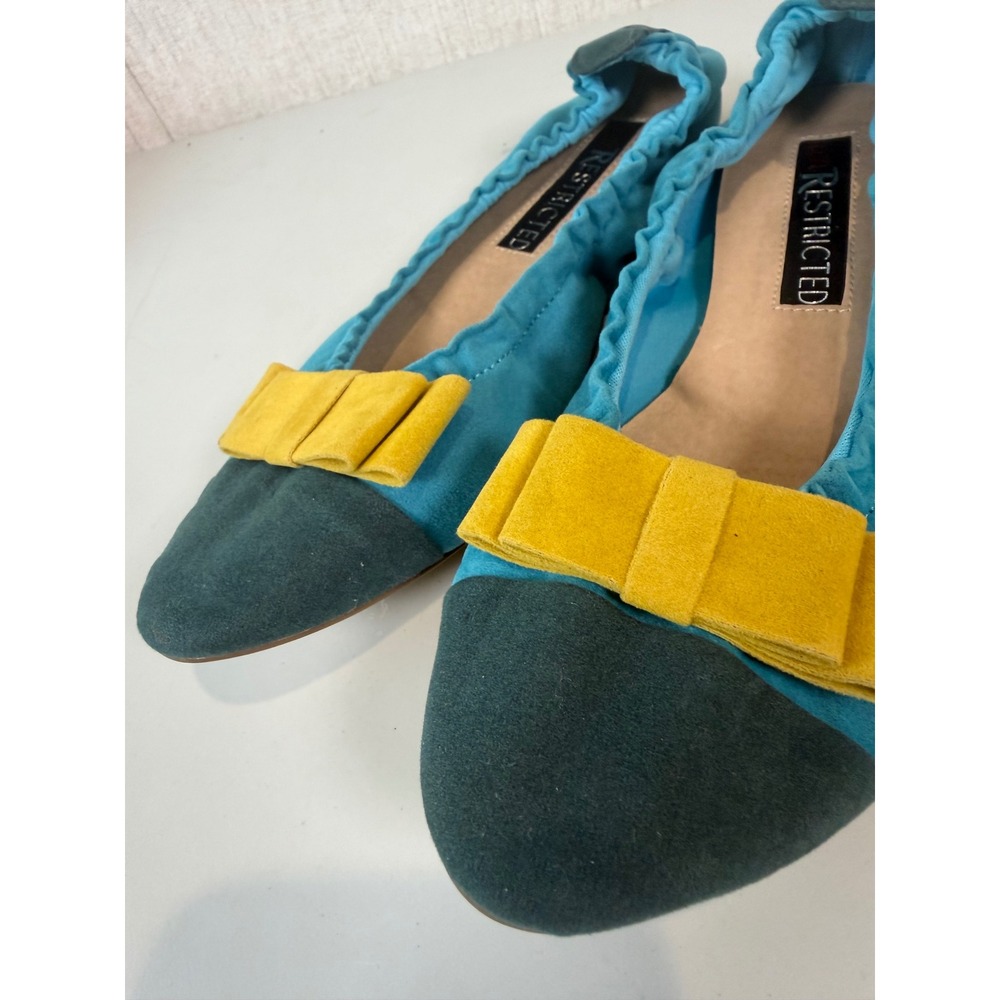 Women ballet flat size 8 suede‎ - Picture 6 of 15